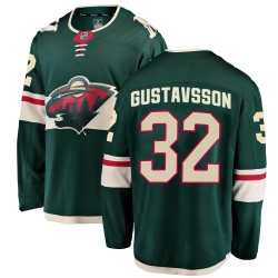Filip Gustavsson Minnesota Wild Men's Fanatics Branded Green Breakaway Home Jersey